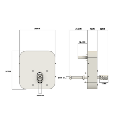 88-1D0-1 MODULAR SOLUTIONS CONVEYOR PART<BR>DRIVE MOTOR ATTACHMENT KIT